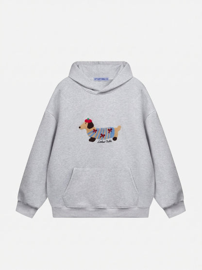 Littlest Dachshund Cartoon Hoodie®