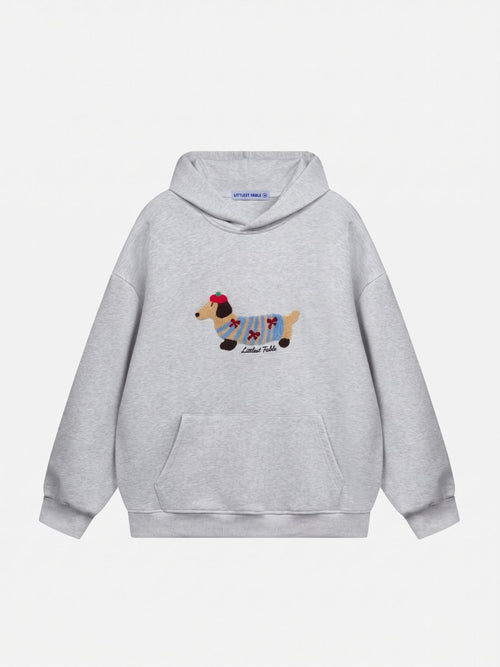 Littlest Dachshund Cartoon Hoodie®
