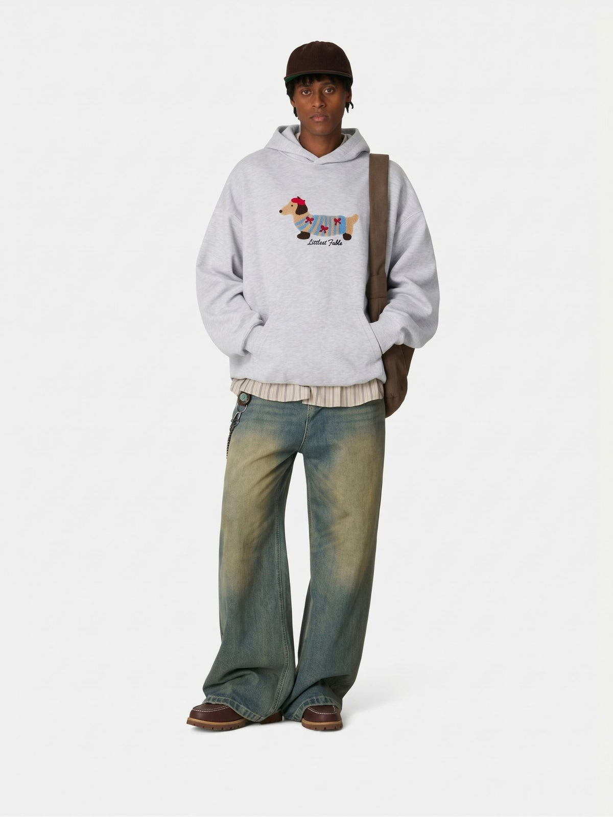 Littlest Dachshund Cartoon Hoodie®